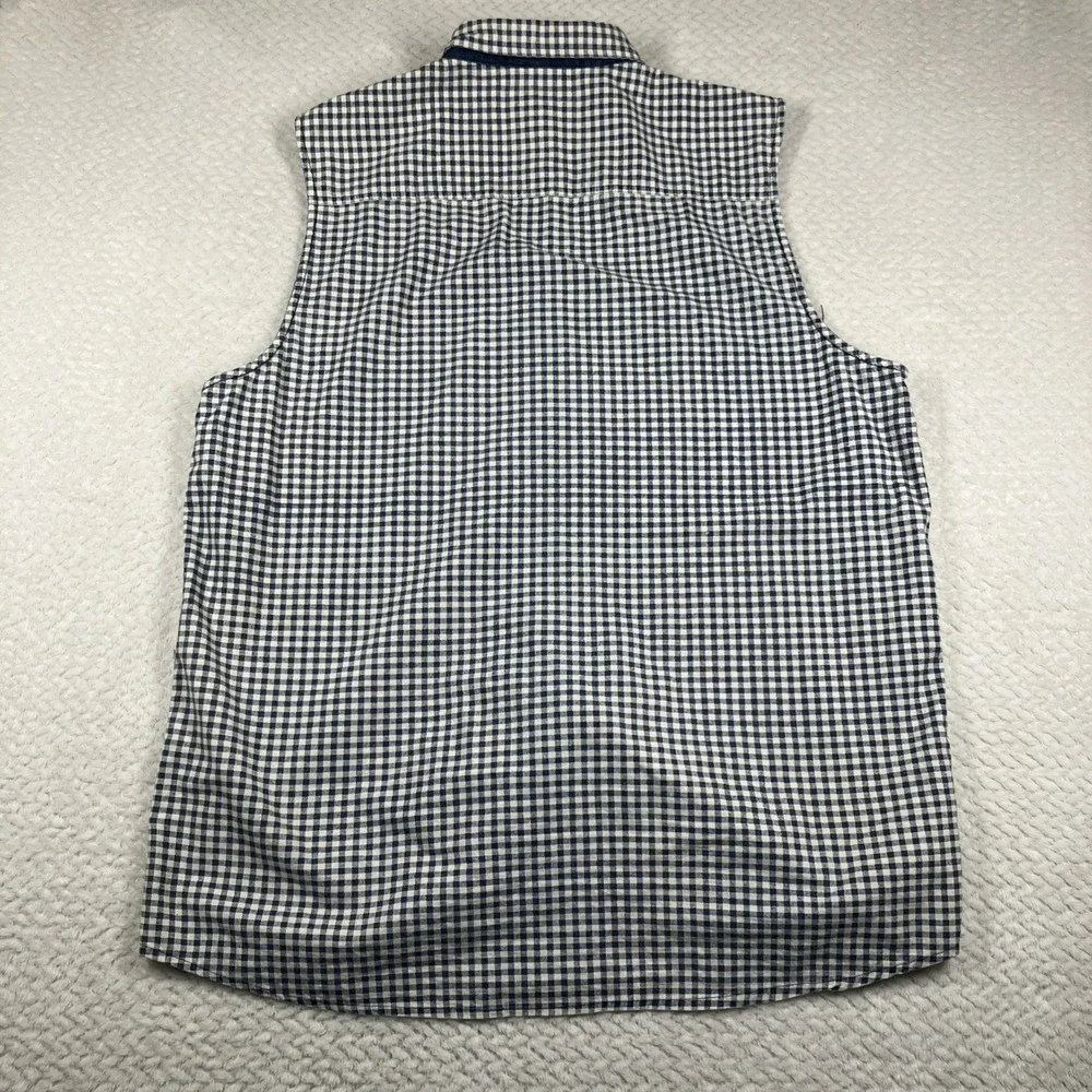 Vintage 90's Express Men's Button-Up Tank Top Large Western‎ Grunge Retro Y2K